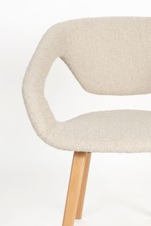 Armstoel FLEXBACK - Beige Bouclé ZVR 1200253