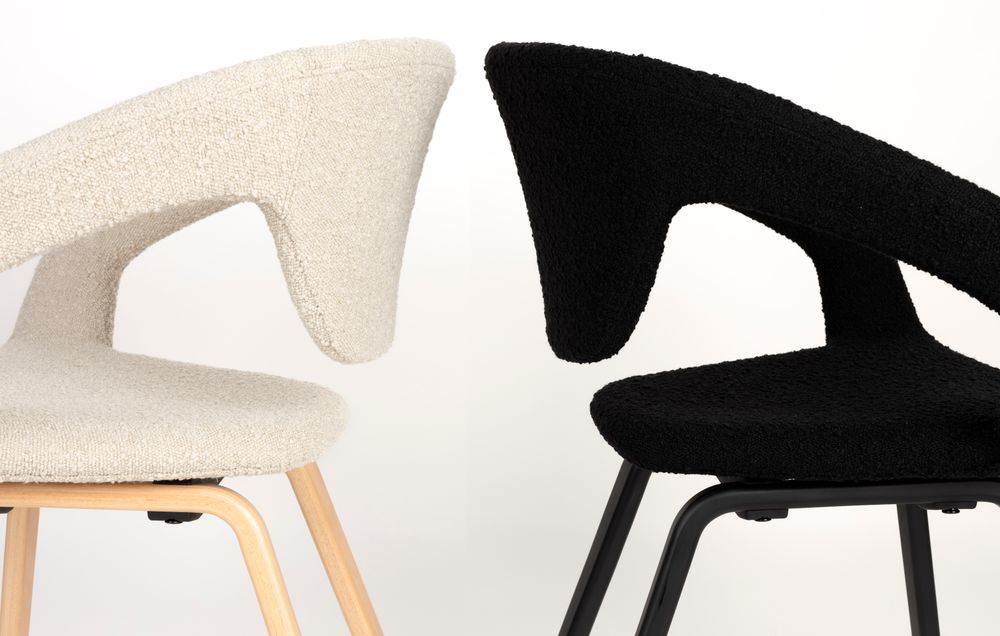 Armstoel FLEXBACK - Beige Bouclé ZVR 1200253