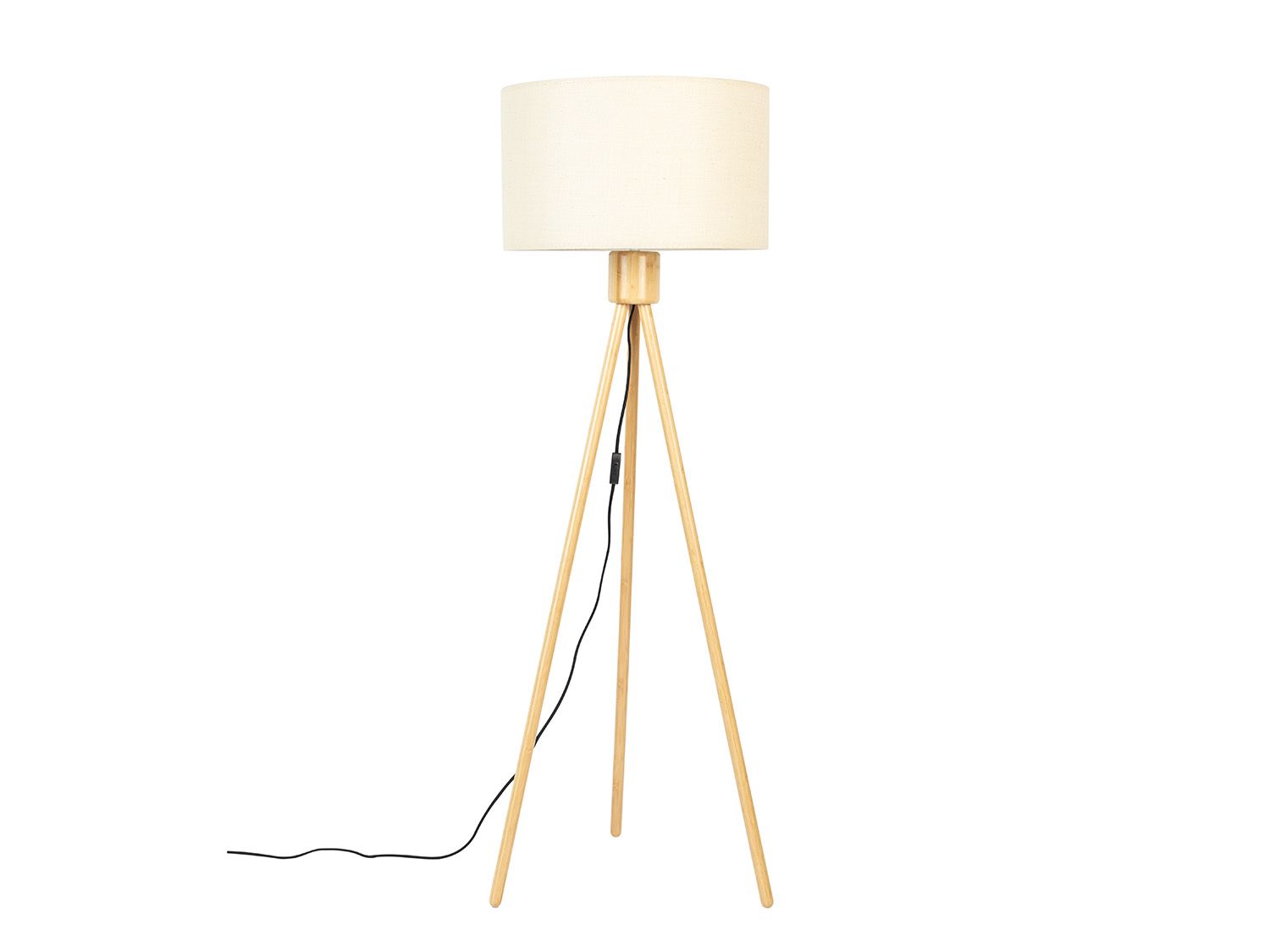 Vloerlamp FAN - Bamboe/Linnen ZVR 5100124