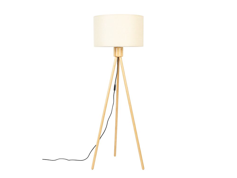 Vloerlamp FAN - Bamboe/Linnen ZVR 5100124