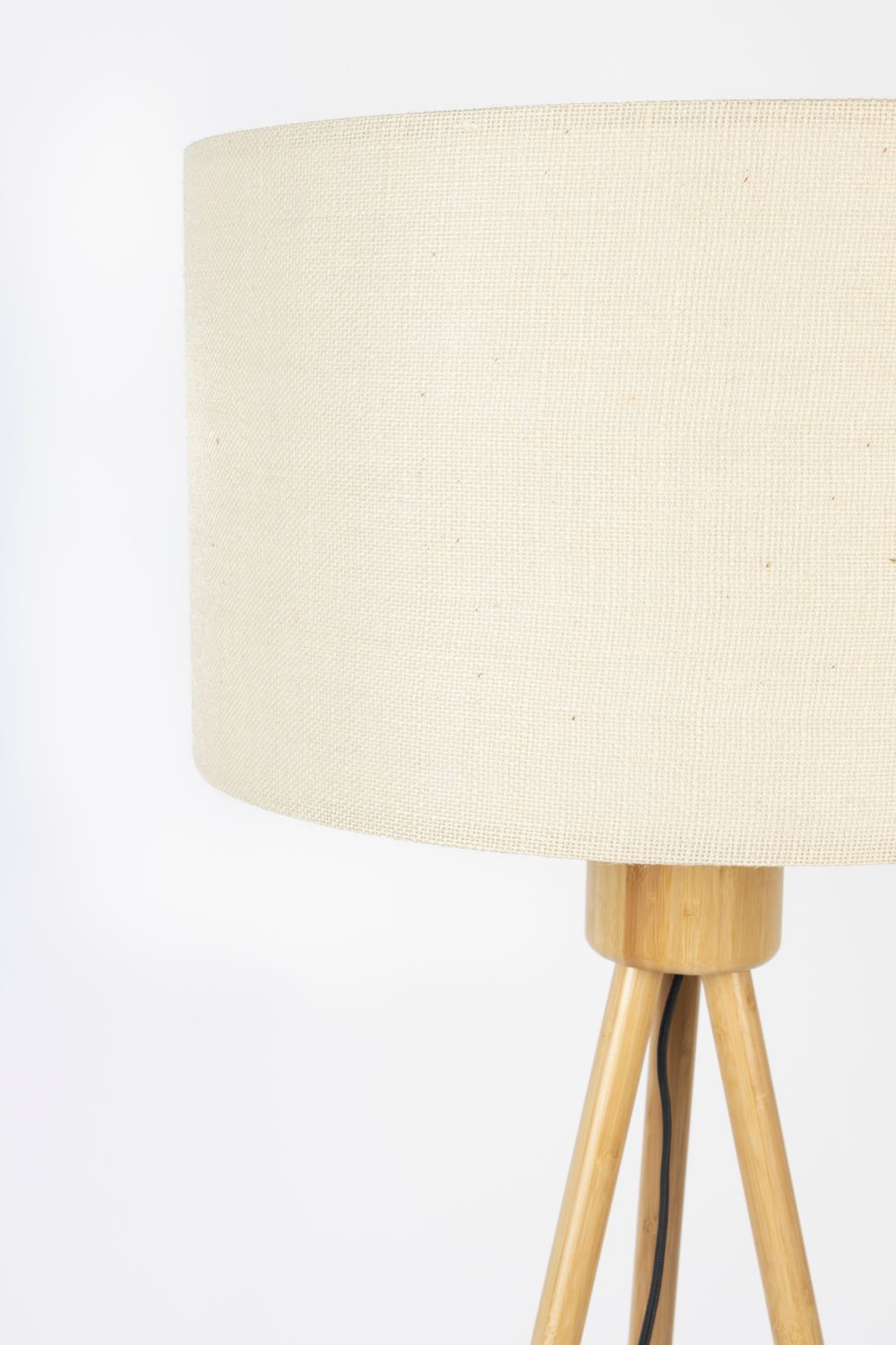 Vloerlamp FAN - Bamboe/Linnen ZVR 5100124
