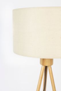 Vloerlamp FAN - Bamboe/Linnen ZVR 5100124