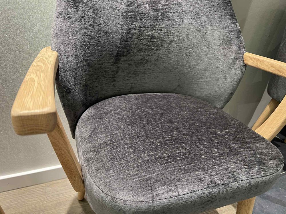 Set van 4 eetkamerstoelen LEXUS - Grijs C-PMP-LEX-SET1