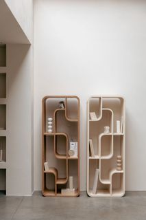 Boekenrek SEVEN - Beige ZVR 4100105