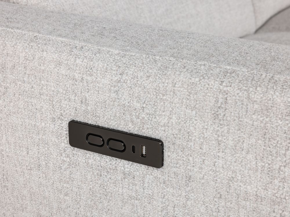 Hoekzetel met elektr. relax NOX - Grijs C-KUK-9-HKS1