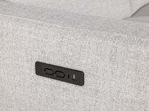 Hoekzetel met elektr. relax NOX - Grijs C-KUK-9-HKS1