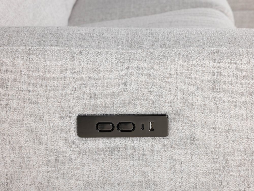 Hoekzetel met elektr. relax NOX - Grijs C-KUK-9-HKS1