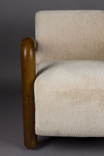 Fauteuil ROBINSON - Crème ZVR 1000906