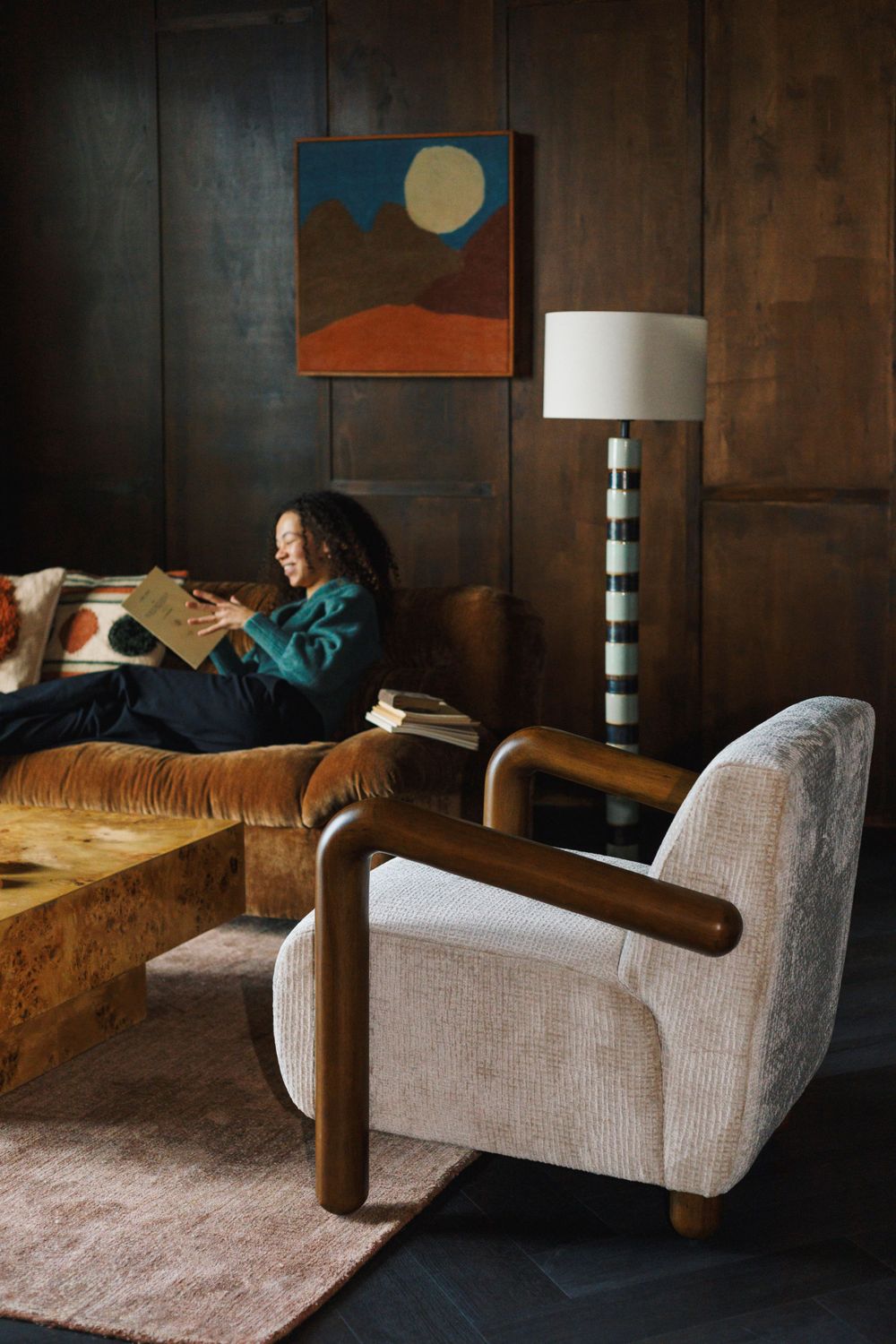 Fauteuil ROBINSON - Crème ZVR 1000906