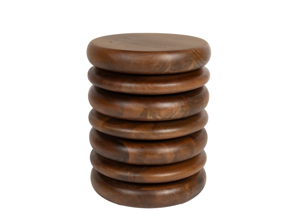 Bijzettafel DISC - Mangohout / Walnoot ZVR 1400053