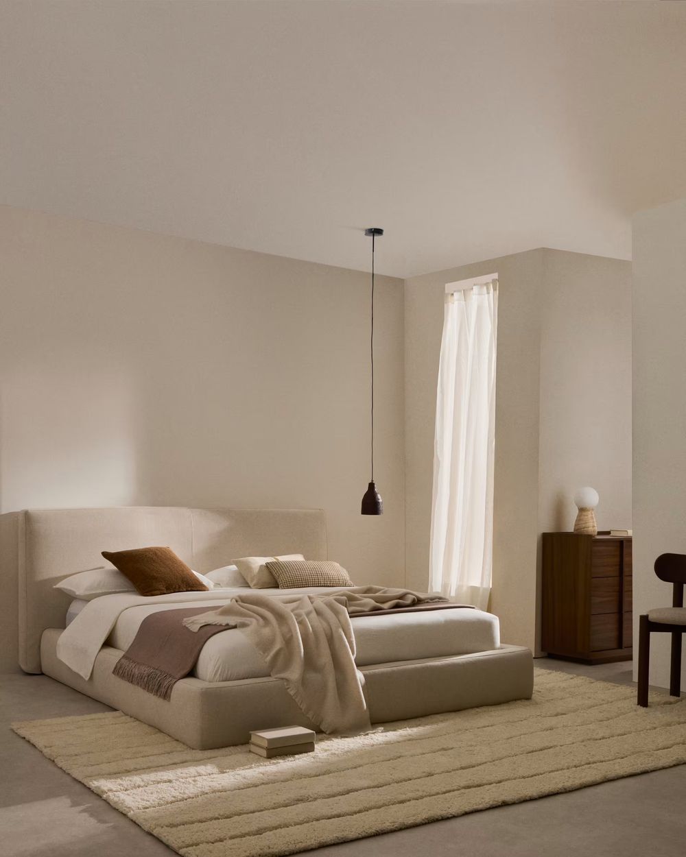 Bed BLOK - Beige KAV N02912AU39