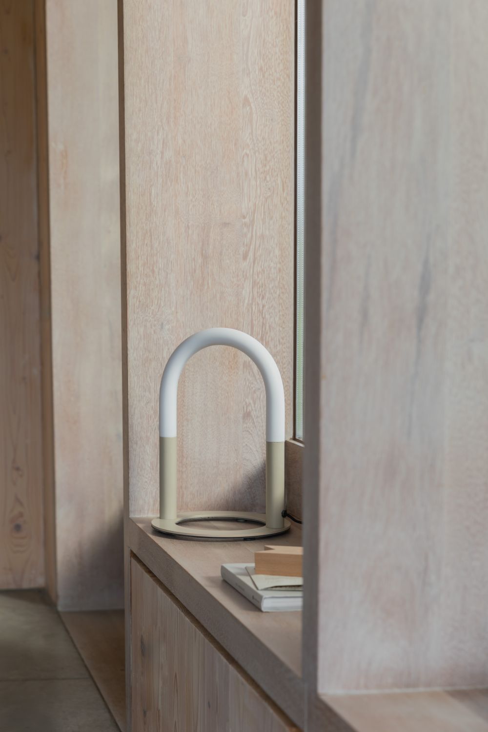 Tafellamp ARCH - Wit/Beige ZVR 5200167