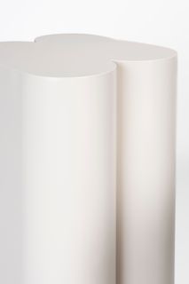 Set van 2 plantenstaanders SHAPE - Wit ZVR 7900041