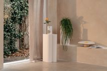 Set van 2 plantenstaanders SHAPE - Wit ZVR 7900041