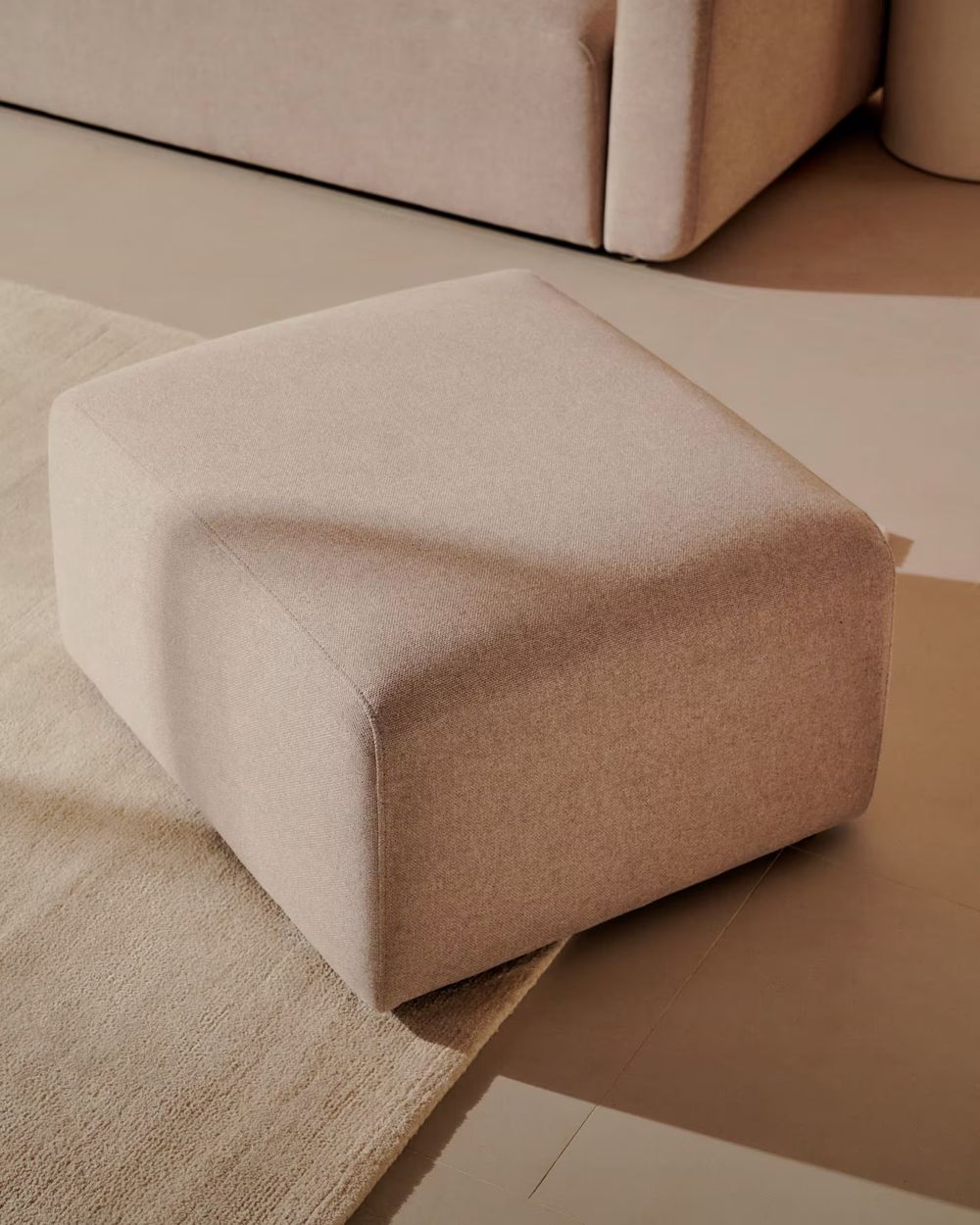 Voetbank NEOM - Beige KAV S826PUFFAU12