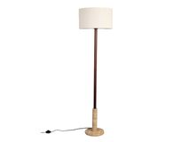 Vloerlamp JACKSON - Walnoot/Travertin ZVR 5100156