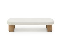 Salontafel LABRA - Wit/Acaciahout KAV O00174PR05