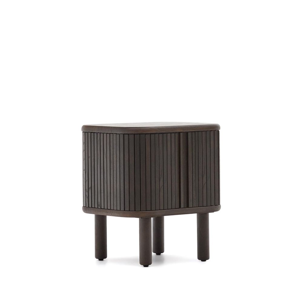 Nachttafel MAILEN - Donker essenfineer KAV N1200006MM51
