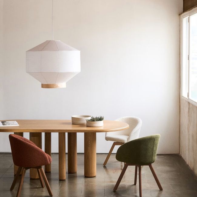 Eetkamertafel MAILEN - Naturel essenfineer