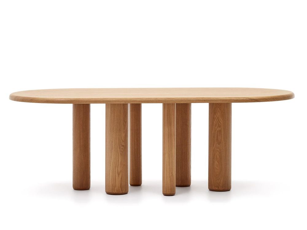Eetkamertafel MAILEN - Naturel essenfineer KAV T0100053MM46