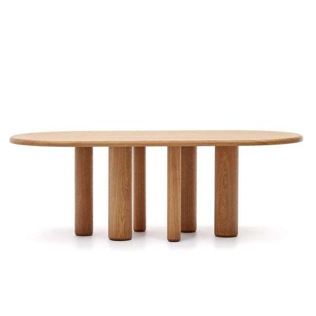 Eetkamertafel MAILEN - Naturel essenfineer