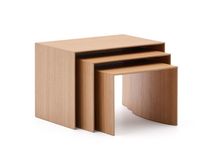 Set van 3 salontafels LITTO - Eikfineer KAV T00002MO87