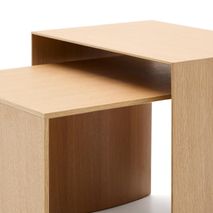 Set van 3 salontafels LITTO - Eikfineer KAV T00002MO87