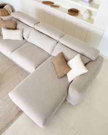 Hoekzetel SINGA - Ecru KAV S800-40-PERA