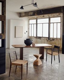 Armstoel YALIA - Zwart / Eikenhout KAV C0100124CP46