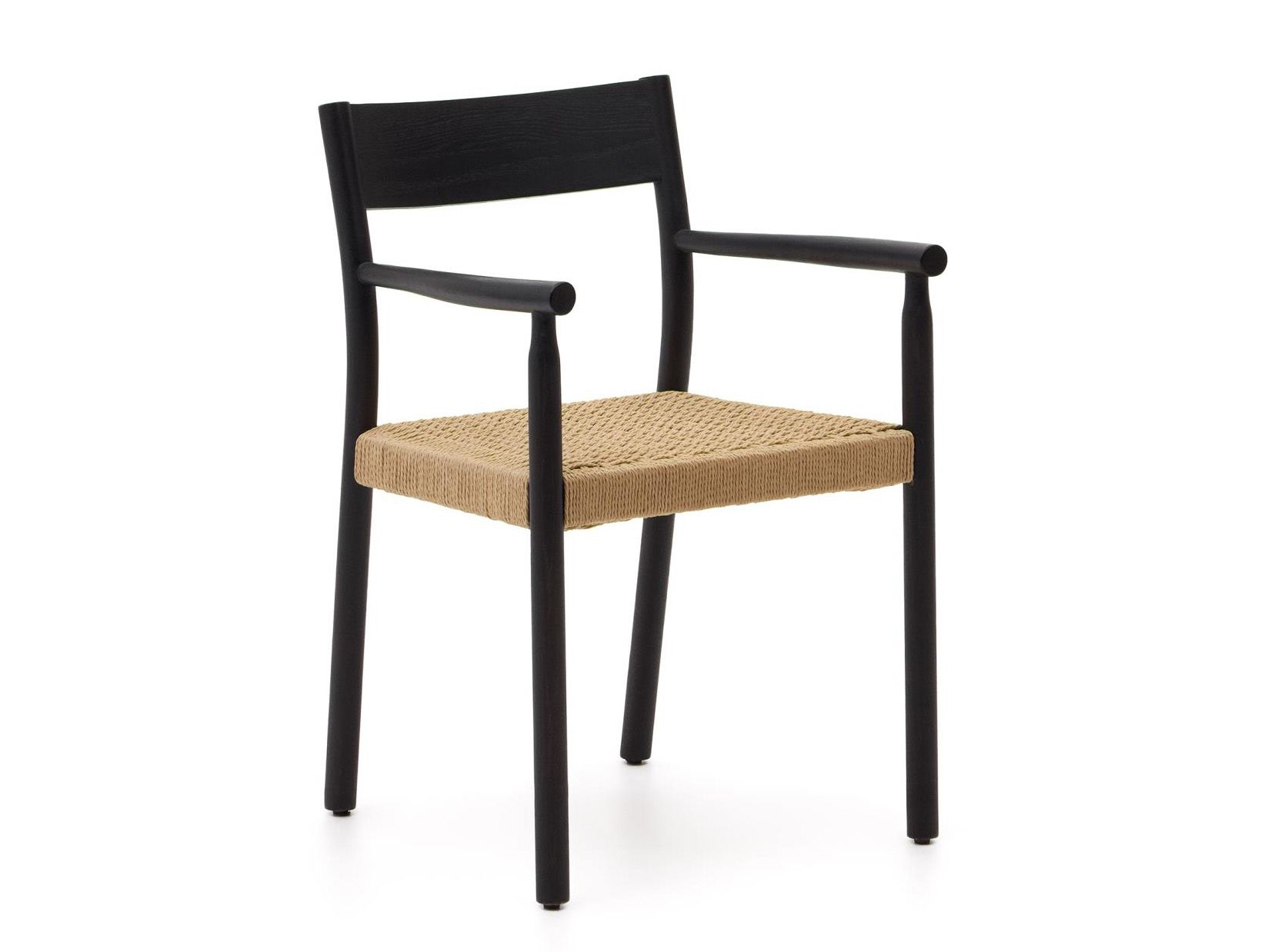 Armstoel YALIA - Zwart / Eikenhout KAV C0100124CP46