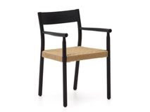 Armstoel YALIA - Zwart / Eikenhout KAV C0100124CP46