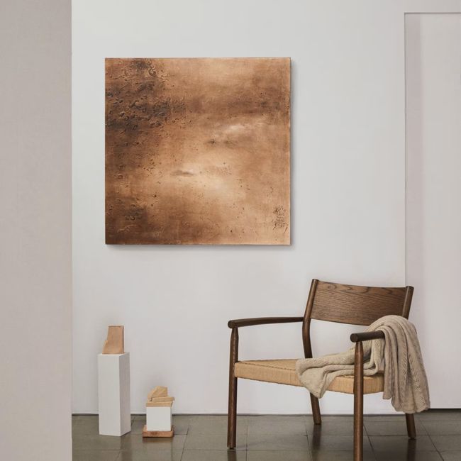 Fauteuil YALIA - Walnoot / Eikenhout