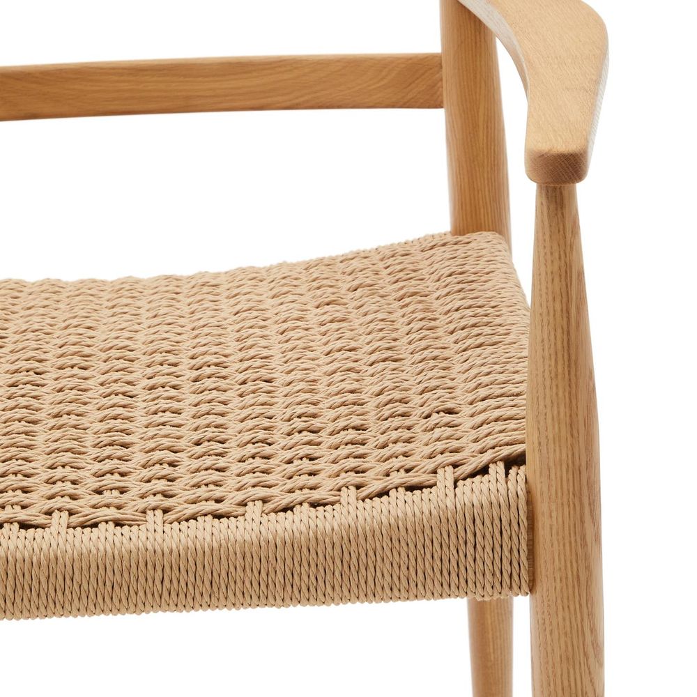 Armstoel ANALY - Massief eikenhout / Naturel KAV C0100175CP46