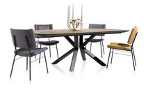 Eetkamerset FRESNO - Burned C-XOO-FRE-EK1