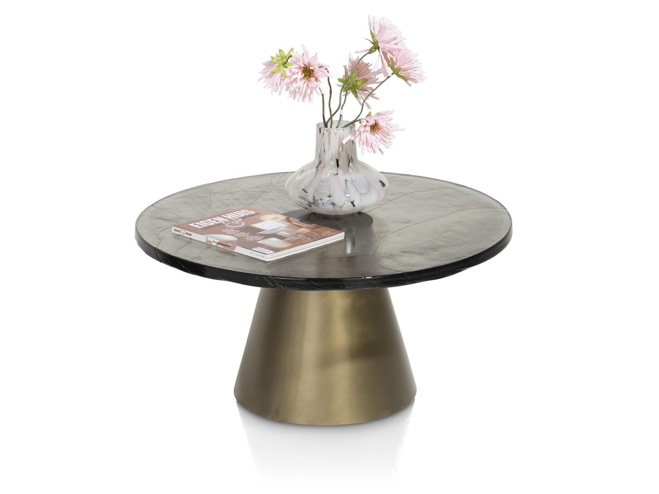 Salontafel ELOY - Goud / Glas HEH 51717GLA