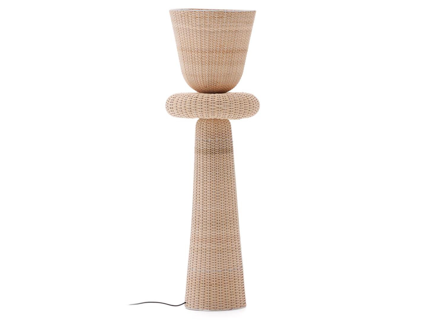 Vloerlamp NEUDA - Rotan KAV L00067NW87