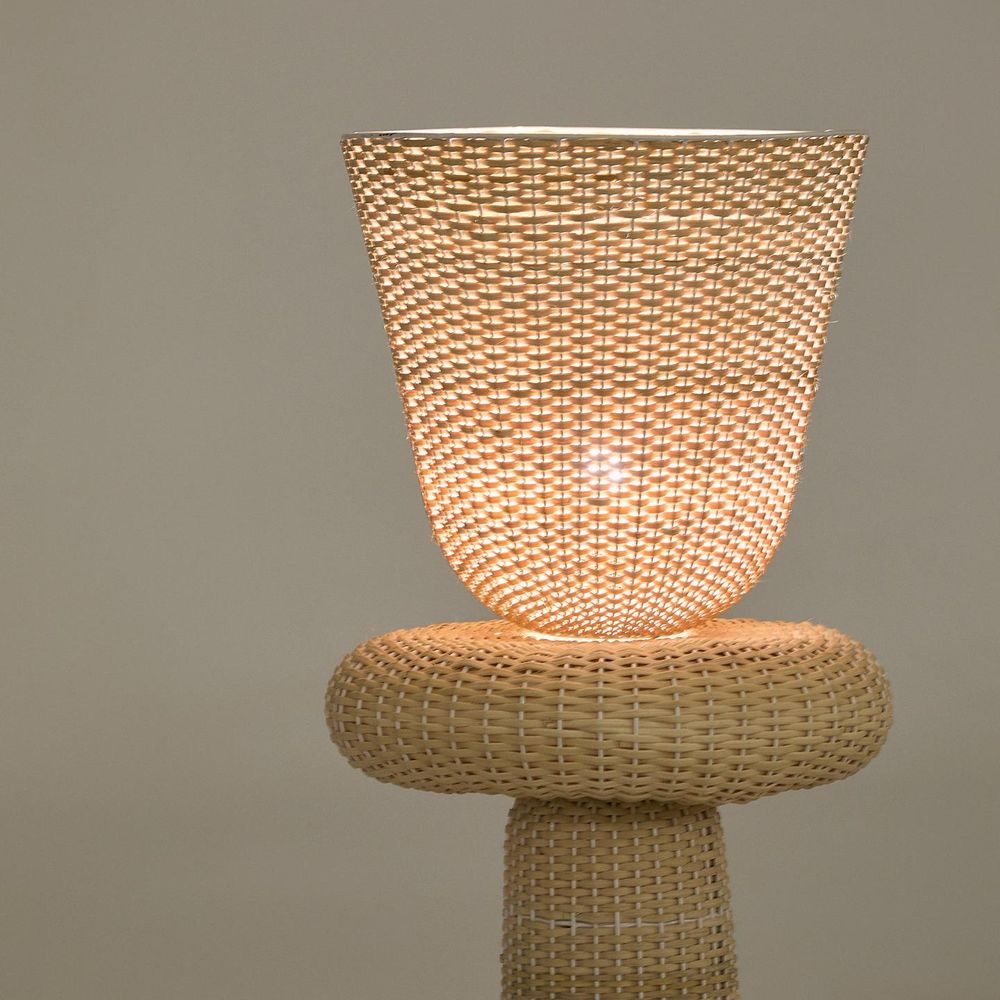 Vloerlamp NEUDA - Rotan KAV L00067NW87