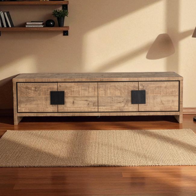Tv-meubel PROVESANO - Mangohout look