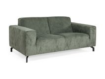 Salon 2x 2-zit TOP - Olive + voetbank C-IMS-16-TZ1-RSO77