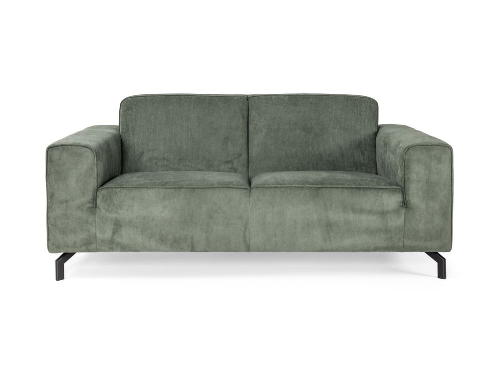 Salon 2x 2-zit TOP - Olive + voetbank C-IMS-16-TZ1-RSO77