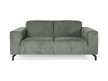 Salon 2x 2-zit TOP - Olive + voetbank C-IMS-16-TZ1-RSO77