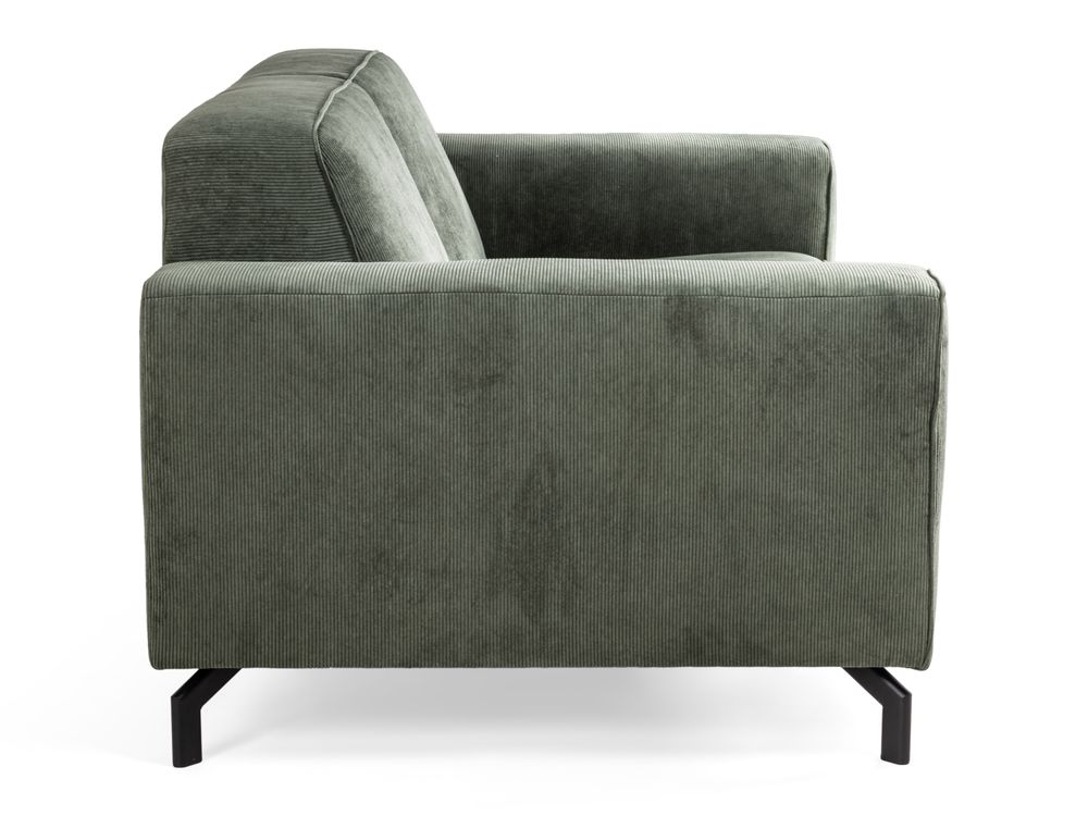 Salon 2x 2-zit TOP - Olive + voetbank C-IMS-16-TZ1-RSO77