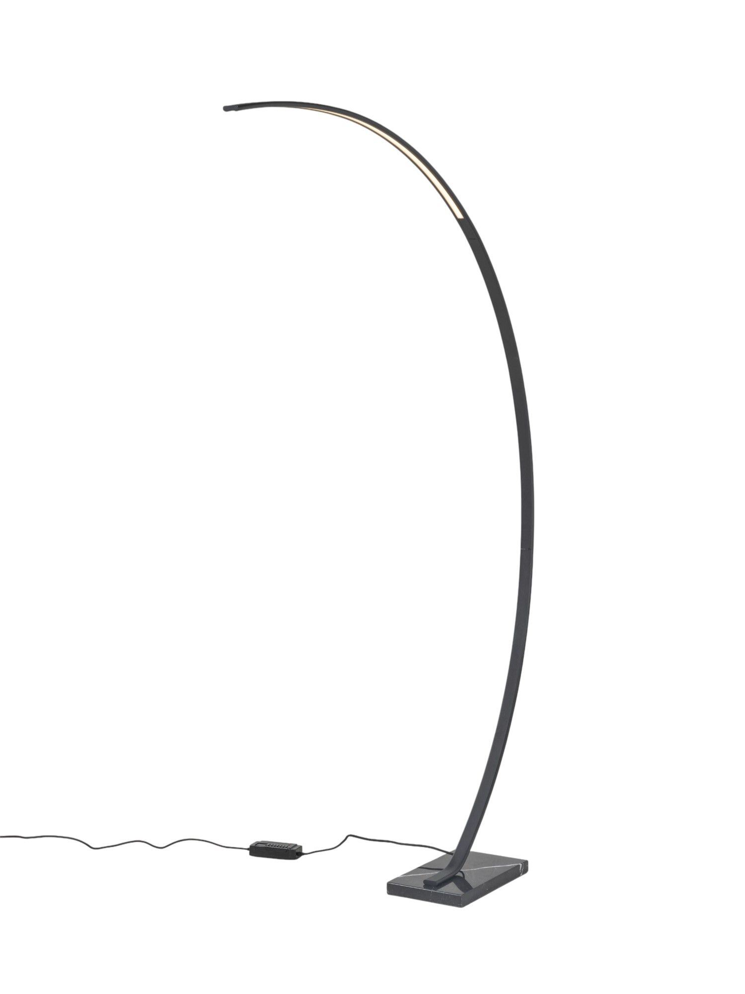 Vloerlamp CURVE - Zwart