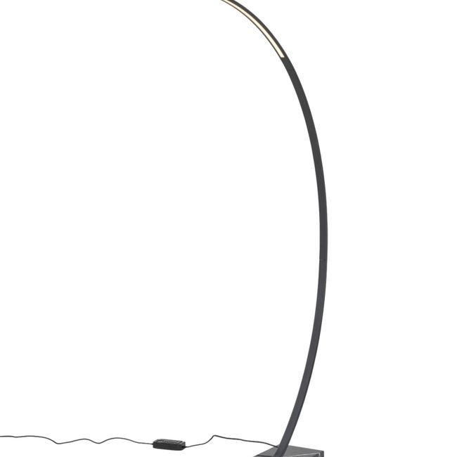 Vloerlamp CURVE - Zwart