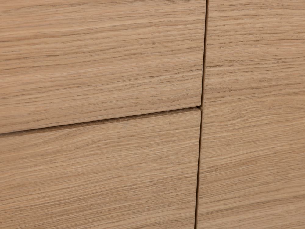 Dressoir MODENA - Zwart / Smoked Oak FDF-34-000081