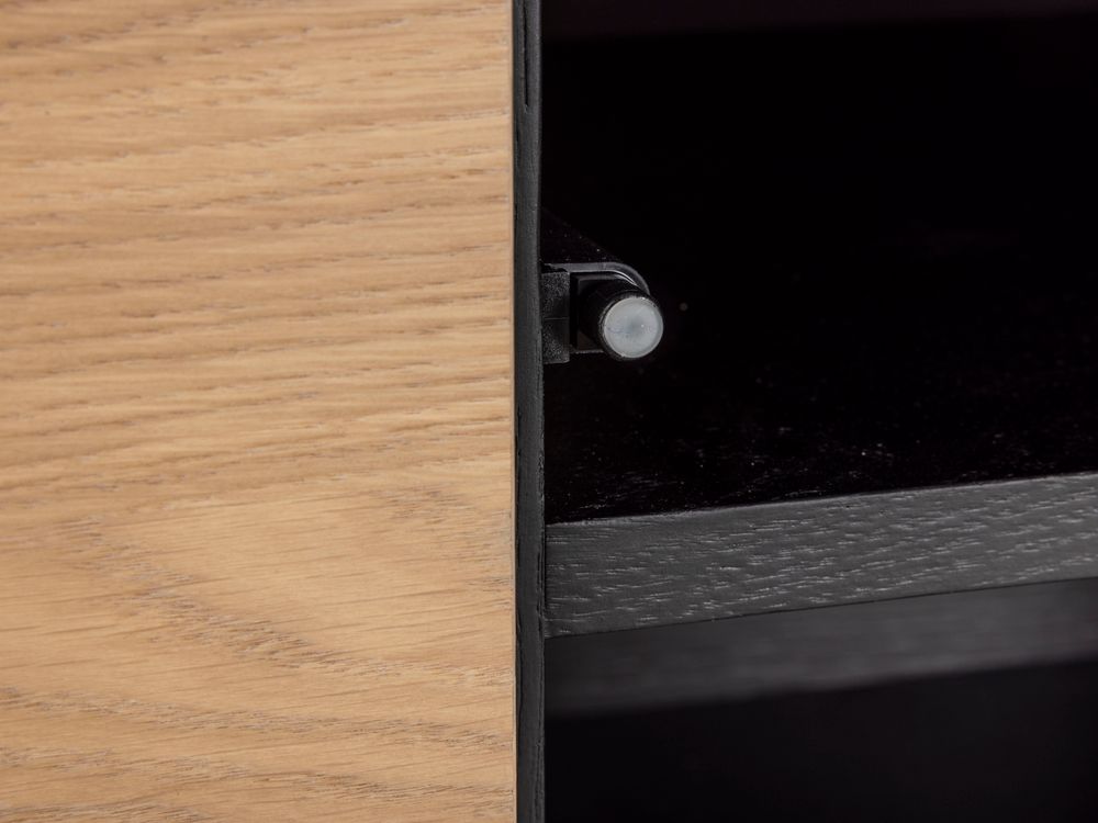 Barkast MODENA - Zwart / Smoked Oak FDF-34-000078