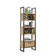 Kast boekenkast METALO - Railway Brown HEH 36340