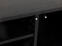 Tv-meubel MODENA - Zwart / Smoked Oak FDF-34-000022