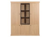 Vitrine BRIGHTON - Smoked Oak C-FDF-BR-VIT2