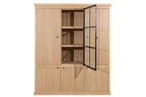 Vitrine BRIGHTON - Smoked Oak C-FDF-BR-VIT2